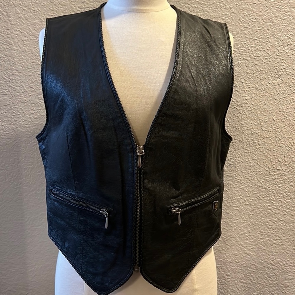 Harley-Davidson Leather Vest Size L